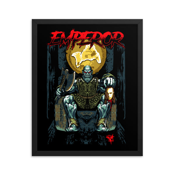 Emperor Orc Framed Poster
